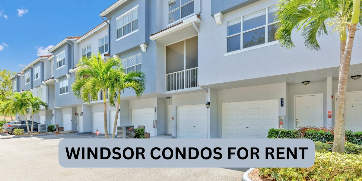 windsor condos for rent