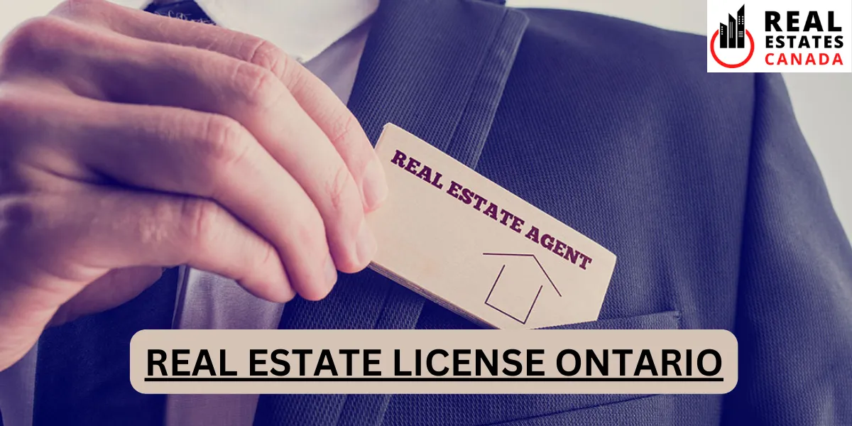 real estate license ontario