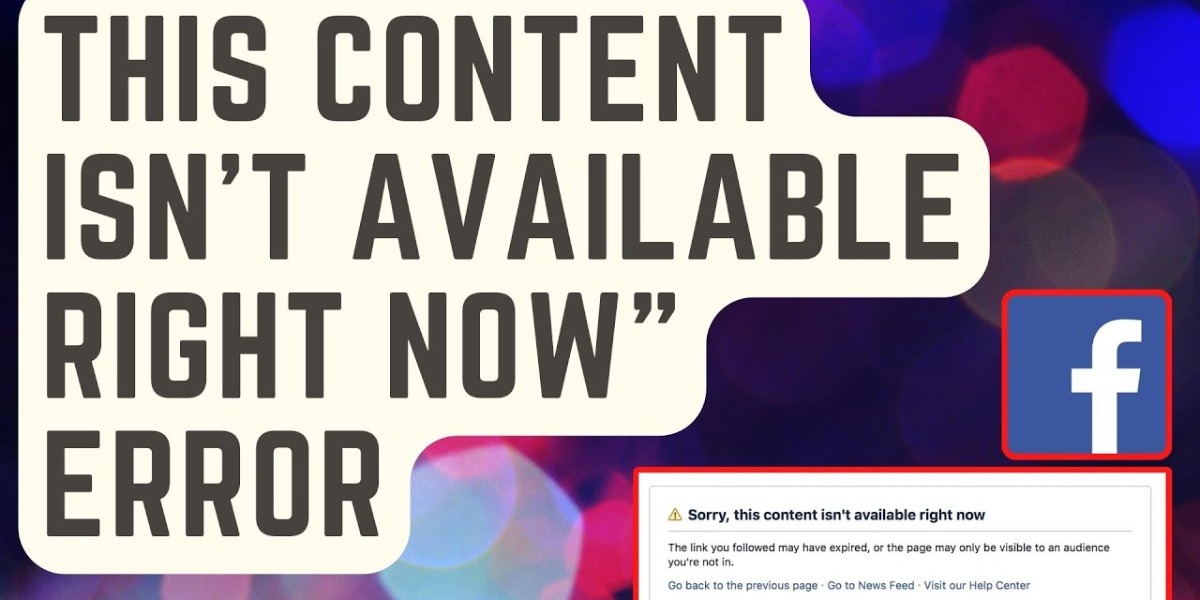 This Content Isn't Available Right Now
